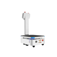 Robot AMR industriel F65, charge utile de 100 kg, navigation laser SLAM, évitement d'obstacles pour la manutention des matériaux sur ligne de production