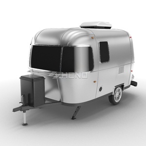 Nuevo Diseño 2025, Remolque de Viaje en Forma de Lágrima, Estructura de Acero, Autocaravana Todoterreno Moderna, Capacidad para 4-6 Personas - Product Image 6