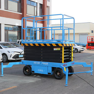 Plateforme de travail remorquable, plateformes élévatrices à ciseaux industrielles, plateformes élévatrices à ciseaux électriques hydrauliques mobiles - Product Image 1