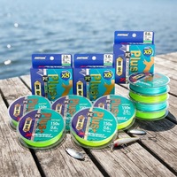 Ligne de pêche flottante tressée de qualité supérieure BX8-39 avec une résistance supérieure et un lancer fluide pour la pêche en ruisseau, en lac et en rivière