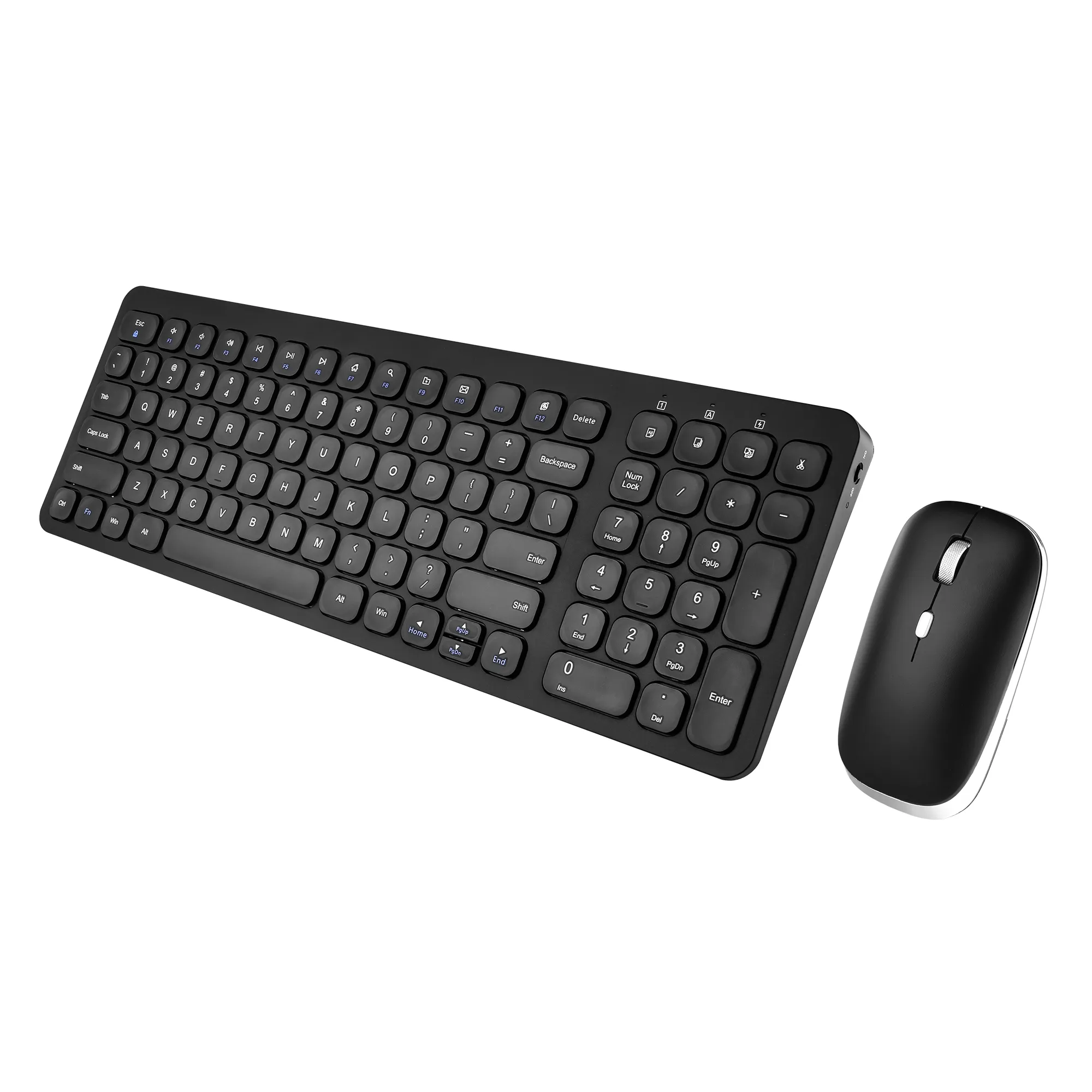 Hot Sales Stabilizer Ergonomics White Mouse Combo Wireless Mechanical Keyboards