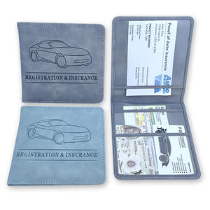 Accessoires Auto personnalisés Porte-documents d'immatriculation et d'assurance de véhicule Idées cadeaux pour les amoureux de la voiture Vente de voiture Cadeaux d'entreprise - Product Image 4