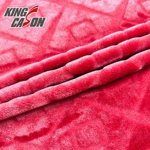 Tessuto in pile di flanella a doppio strato Kingcason, qualità garantita, elegante, traspirante, delicato, con intagli colorati, per abbigliamento femminile. - Product Image 4