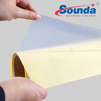 Rollo de vinilo autoadhesivo de PVC extraíble para coche, rollo de pegatinas de vinilo para impresión
