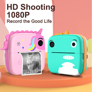 Mini termal yazıcı A20 2.4 inç Ips Hd çocuklar kamera anında baskı Video fotoğrafçılığı dijital fotoğraf kamerası oyuncaklar - Product Image 6