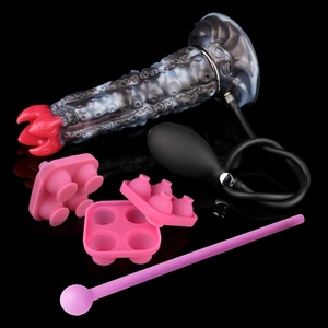 ELKKOST Dildo de Tentáculo de Pulpo Hueco con Ovipositor, Dildo Monstruoso, Tapón Anal para la Deposición de Huevos, Juego Sexual Vaginal y Anal, Juguetes Sexuales con Ovipositor - Product Image 4