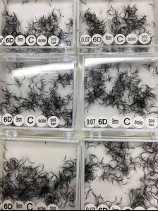 OEM 4D-16D Camelia Extensions de Cils Individuels Nouveau Soft Vietnam Vente en gros Personnalisé Noir Sexy Mix DD Beauty Extensions de Cils - Product Image 3