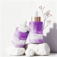 Ensemble de flacons en verre à fond épais personnalisés, 30 ml-120 ml, flacon pour toner, lotion, sérum, huile, pot de crème de 30 g, emballage cosmétique haut de gamme