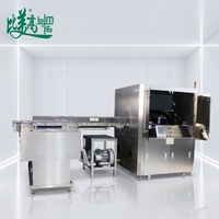 Solution clé en main : Alimentateur automatique de bouchons de bouteilles, graveur laser UV, lecteur de codes QR, collecteur de données et éjecteur pour l'emballage alimentaire