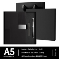Set de Regalo Corporativo Personalizado, Taza de Vacío de Lujo, Cuaderno, Kits Ejecutivos, Set de Regalo Promocional Empresarial con Caja, Regalo Conmemorativo