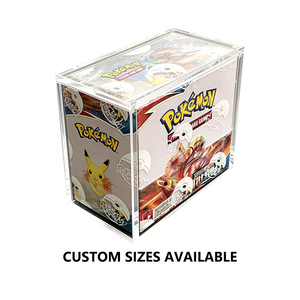 Boîte de protection en acrylique transparente anti-UV 99% écologique et portable avec fermeture magnétique pour Pokémon <span class=keywords><strong>Elite</strong></span> Trainer Box - Product Image 1