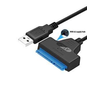 <span class=keywords><strong>Adaptador</strong></span> USB2.0 <span class=keywords><strong>a</strong></span> SATA, <span class=keywords><strong>disco</strong></span> <span class=keywords><strong>duro</strong></span> <span class=keywords><strong>para</strong></span> portátil <span class=keywords><strong>de</strong></span> 2,5 pulgadas, Cable serie, salida <span class=keywords><strong>de</strong></span> CA, nueva condición, fuente <span class=keywords><strong>de</strong></span> alimentación <span class=keywords><strong>para</strong></span> PC, protección OTP <span class=keywords><strong>para</strong></span> ordenador portátil - Product Image 3