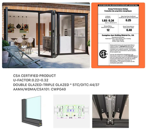 Puertas Corredizas Insonorizadas Blancas NFRC AS2047, Puertas Corredizas <span class=keywords><strong>de</strong></span> Patio <span class=keywords><strong>de</strong></span> Vidrio sin Marco <span class=keywords><strong>de</strong></span> Aluminio, Silenciosas <span class=keywords><strong>para</strong></span> Interiores, <span class=keywords><strong>para</strong></span> Proyectos - Product Image 6