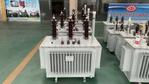 Transformador de potencia de aceite sumergido, dispositivo trifásico de 100 kva 250 kva 315 kva 375kva 1200kva 2000kva, 20kv 22kv 24kv