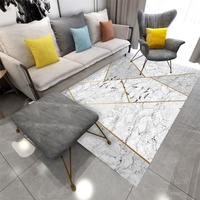 Heißer verkauf Nordic stil Waschbar Individuell wohnzimmer gedruckt teppich
