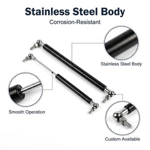 Mini Soft Close Gas Strut 50N-150N for <b>Small</b> Cabinet <b>Drawer</b> Lid Furniture Hardware Factory - Product Image 2