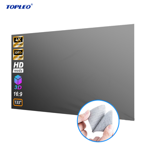 Écran de projecteur de film Topleo 150 120 pouces extérieur Fresnel gris ambiant Anti lumière extérieur 4k grand écran de projecteur - Product Image 1