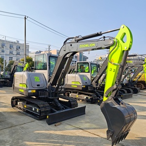 Factory price brand new Zoomlion ZE60G 6 ton Mini Hydraulic Excavator used engineering construction <b>machinery</b> ZE60G ZE155E-10 - Product Image 3