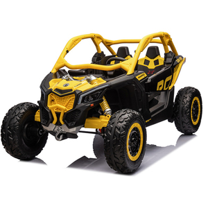 2024 Fábrica al por mayor Ce Ride On Car Niños Eléctrico 24V 4x4 Con Ruedas De Goma Y Cuero - Product Image 4