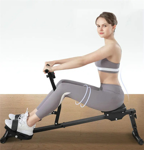 <span class=keywords><strong>Rameur</strong></span> hydraulique 12 résistance de tension réglable entraînement <span class=keywords><strong>cardio</strong></span> pliant silencieux avec moniteur LED - Product Image 6