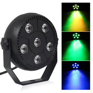 Оптовая продажа 6x1 Вт Rgb 3 в 1 DMX512 пластиковый светодиодный светильник для внутреннего клуба - Product Image 4