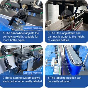 Orme เครื่องเติมของเหลวในขวดโยเกิร์ตน้ำแร่อัตโนมัติขนาดเล็กสำหรับเครื่องดื่ม - Product Image 4