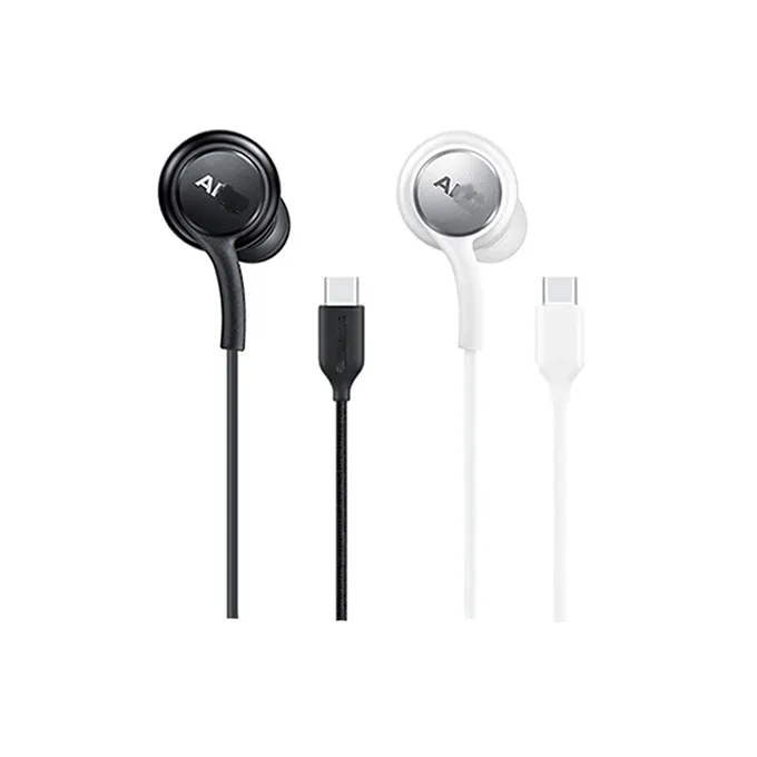 Amazon hot selling USB C Connection Wired Headsets In-Ear Headphones earphones type c for Samsung galaxy S22 S21 S20 ultra