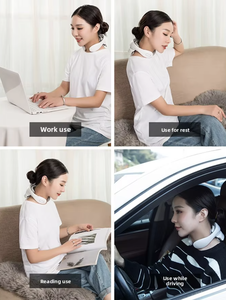 Masseur cervical intelligent CYANMED OEM ODM à alimentation USB avec acupression, tapotement, pétrissage, chauffage et vibration pour la colonne cervicale et le cou - Product Image 4