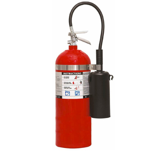 Extincteur au CO2 non conducteur 5lbs 10lbs 15lbs 20lbs homologué UL, agent nettoyant sans résidu, extincteur au dioxyde de carbone - Product Image 5