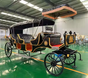 Nuevo carruaje eléctrico tirado por caballos con 4 ruedas para hacer turismo - Product Image 6