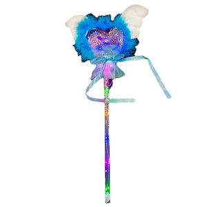 Großhandel Party Kinder Sternenhimmel Bobo-Ball Zauberstift Engelfedern glühende Zauberstöcke - Product Image 6