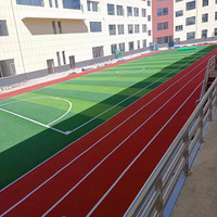 Césped Artificial de Filamento de PE Duradero Meisen para Parques, Escuelas, Gimnasios, Techos, Jardines, Patios de Recreo, Superficies Deportivas de Fútbol al Aire Libre