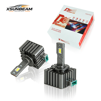 Phares LED automatiques D3S en gros, 6500K, personnalisables, série D, 4200LM, étanches, universels, ampoules de projecteur laser avec ventilateur
