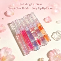 Huile à lèvres vegan teintée, brillance non collante, effet lèvres pulpeuses, couleur naturelle, hydratante, soin quotidien