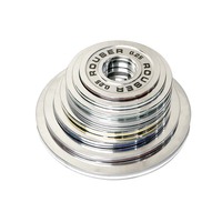 ROUSER Plaques de poids en acier électrolytique dépoli, plaques de barre calibrées pour l'entraînement en force, équipement de gym commercial
