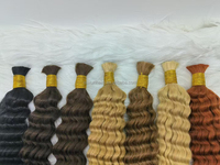 Extensions de cheveux humains brésiliens de qualité supérieure, 100 % Remy, pointes épaisses, 100g-200g par paquet, non traitées chimiquement