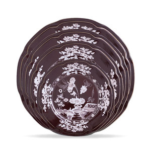 Servizio di Piatti in Porcellana Bone China Stile Retrò con Motivo Floreale, Lussuoso Sottopiatto Decorativo per Uso Domestico - Product Image 2