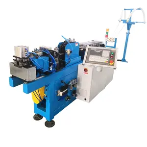 Capillary coil copper tube straightening beading and chip-free cutting to length machine line for AC/R tubing
