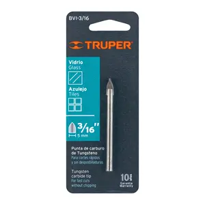 ดอกสว่านเจาะกระจกและกระเบื้อง ขนาด 6 3/16 นิ้ว ยี่ห้อ TRUPER - Product Image 3