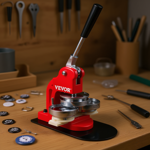 Máquina para hacer botones Vevor de 3 pulgadas (75 mm), kit de prensa manual para botones redondos de metal - Product Image 2