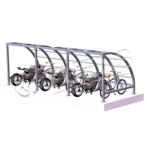 Yuens Nouveau Design Installation Facile En Aluminium Solaire <span class=keywords><strong>Vélo</strong></span> Carport Solaire Résidentiel Carport <span class=keywords><strong>Vélo</strong></span> Auvent Structure En Aluminium - Product Image 2