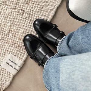 Nouvelles Chaussures Oxford en Cuir pour Hommes JiuZhou C13-3, Idéales pour le Bureau, Antidérapantes, Massantes et Désodorisantes, Meilleures Ventes - Product Image 4