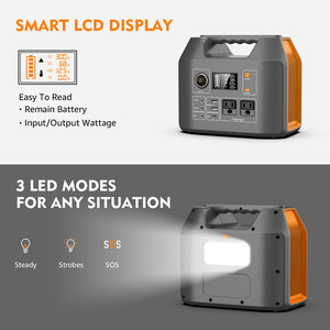 Generador <span class=keywords><strong>Solar</strong></span> Portátil de 250W MPPT, Onda Sinusoidal Pura, Arranque Eléctrico Silencioso para Carga de Autos, Hogar, Camping, RV, Uso en Exteriores, Litio - Product Image 2