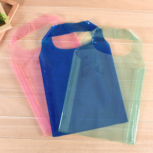 Women custom beach plastic tote bag,wholesale clear pvc shopping bag