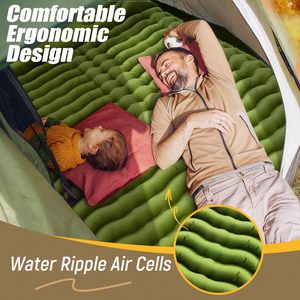 Colchón Inflable Ultraligero y Portátil con Almohada y Bomba Integrada, <span class=keywords><strong>Impermeable</strong></span> y <span class=keywords><strong>Plegable</strong></span> para Camping, Senderismo y Excursionismo - Product Image 5