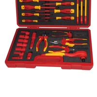 BOOHER Offre Spéciale OEM – Kit d'outils combinés 30 pièces (Tournevis isolés 1000V AC et clés à fourche) avec mallette soufflée – Garantie 3 ans