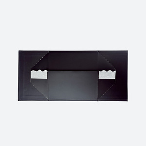 Caja de Regalo con Tapa Magnética Negra, Venta al por Mayor, Diseño de Logotipo Personalizado Disponible, Caja de Regalo Cuadrada Profunda A6 con Cinta - Product Image 2