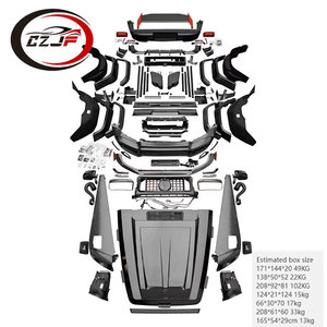 Kit de Carrocería Completo de Piezas de Auto Modificadas de Alta Calidad CZJF para <span class=keywords><strong>Mercedes</strong></span>-Benz Clase G W463 Actualización W464 2019 <span class=keywords><strong>Brabus</strong></span> para Benz - Product Image 3