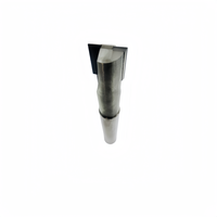 Outils de fraisage en diamant PCD, fraises à bout en carbure, haute précision pour matériaux non ferreux, verre, céramique, OEM ODM