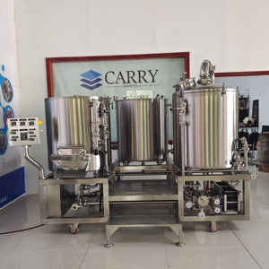 Usine OEM ODM 200l 300l 400l 500L acier inoxydable 304 Mini maison Micro <span class=keywords><strong>brasserie</strong></span> brassage bouilloire Pot maison équipement de brassage de bière - Product Image 4